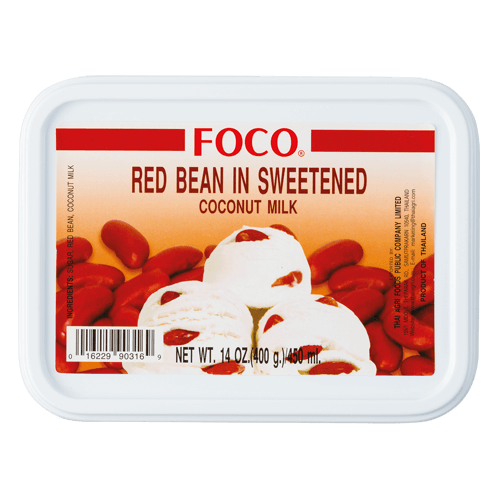 Frozen Red Bean in Sweetened Coconut Milk