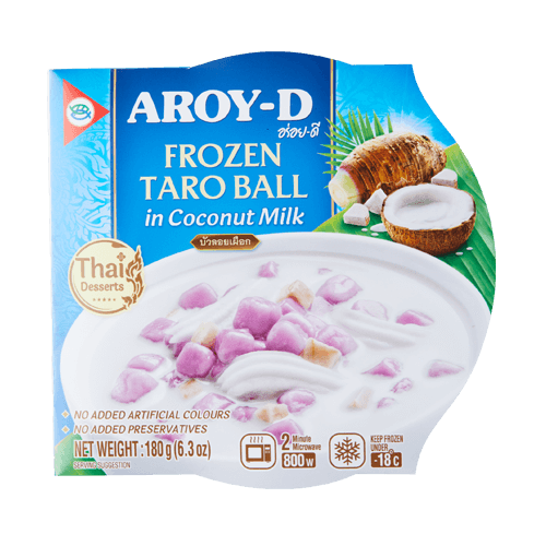 Frozen Taro Ball in Coconut Milk 