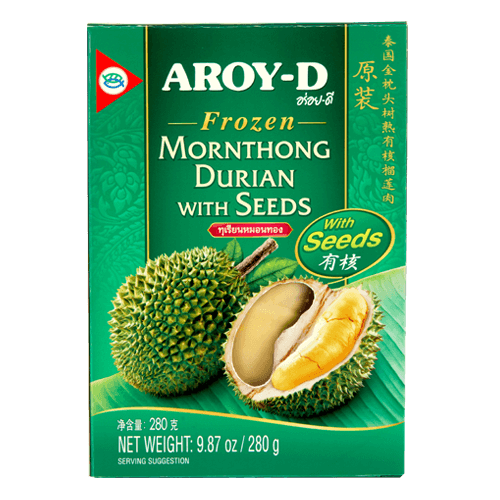 Frozen Mornthong Durian with Seed