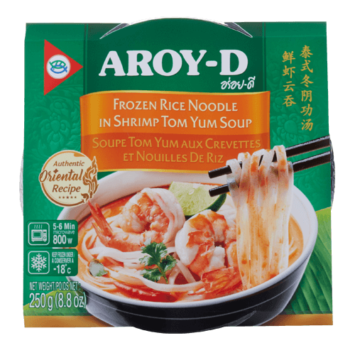 Frozen Rice Noodle in Shrimp Tom Yum Soup