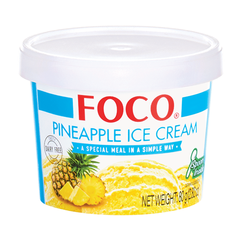 Frozen Pineapple Ice Cream